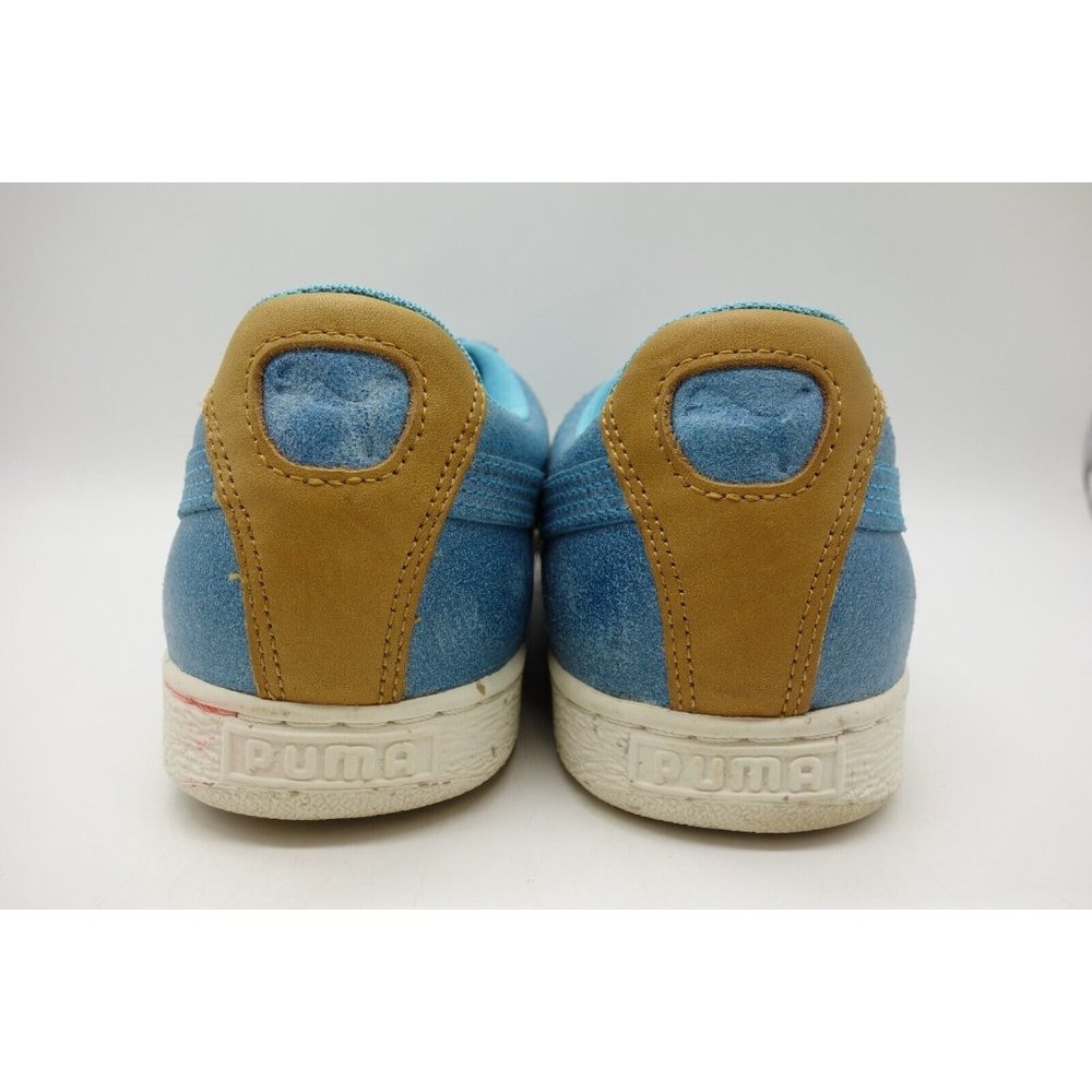 Puma Suede Aqua Blue Leather Casual Lace Up Sneakers Shoes Men's 11 - Picture 10 of 11